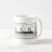 White Star Liners Mok (Voorkant rechts)