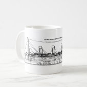 White Star Liners Mok (Voorkant links)