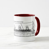 White Star Liners Mok (Voorkant rechts)