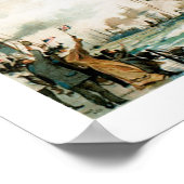 White Star Line's Cedric Leaving Liverpool Poster (Hoek)