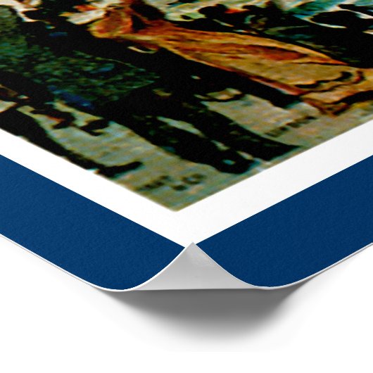 White Star Line's Cedric Leaving Liverpool Poster (Hoek)