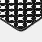 White Star Pattern op Black Bureaumat (Hoek)