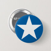 White Star Ronde Button 5,7 Cm (Voorkant /achterkant)