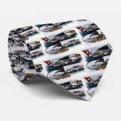 White Star Squadron Passenger Steamers Stropdas (Opgerold)