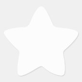 White Star Sticker (Voorkant)