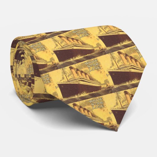 White Star Stropdas (Opgerold)