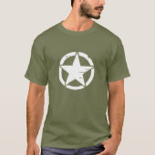 White Star van storend leger T-shirt (Voorkant)