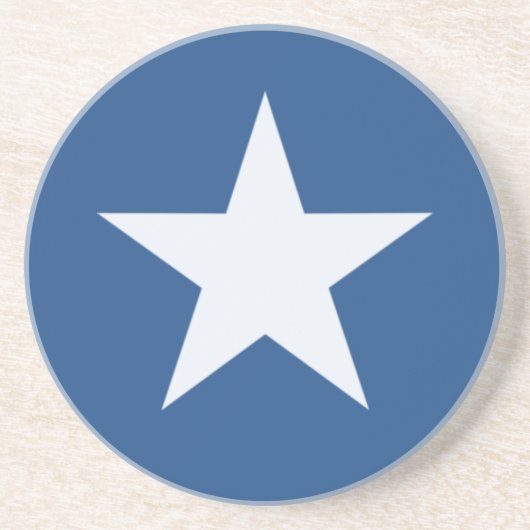 white star zandsteen onderzetter (Voorkant)