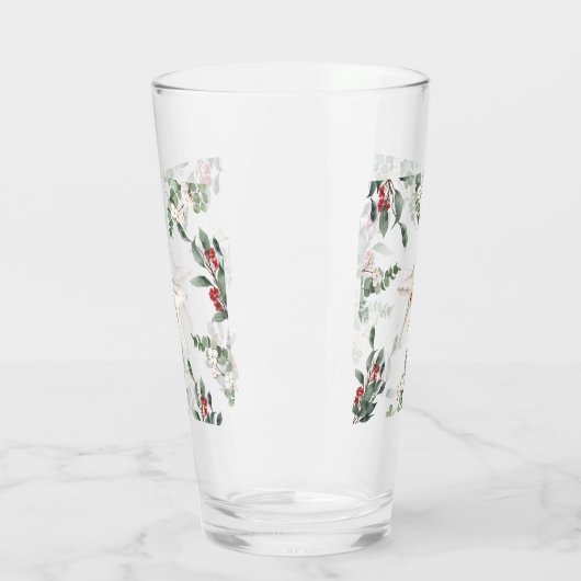 White Starfish Beach Kerstvakantie Glas (Links)