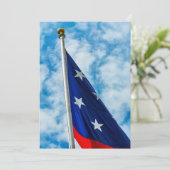 White Stars Kaart (Staand voorkant)