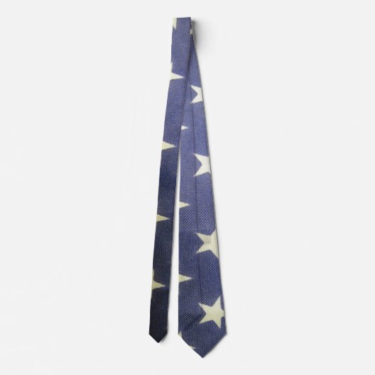 White Stars Necktie Stropdas (Achterkant)