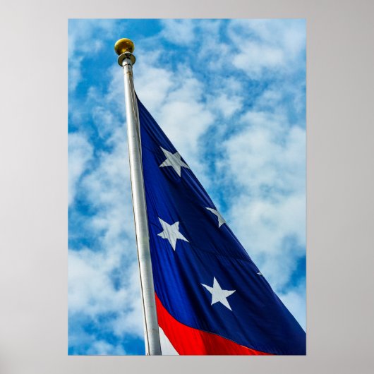 White Stars Poster (Voorkant)