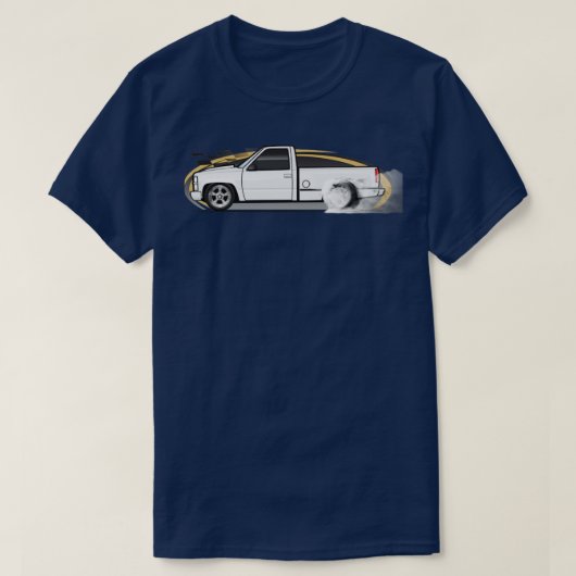 White Stepside T-shirt (Design voorkant)