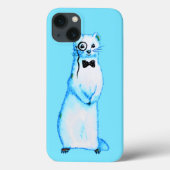White Stoat Ermine Leuke fret Lover Art Case-Mate iPhone Case (Achterkant)