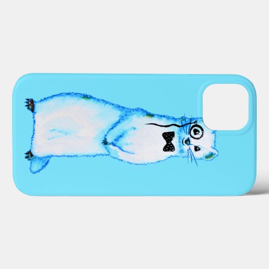 White Stoat Ermine Leuke fret Lover Art Case-Mate iPhone Case (Achterkant (horizontaal))