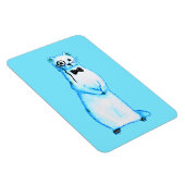 White Stoat Ermine Leuke fret Lover Art Magneet (Rechterzijde)