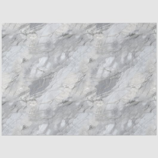 White Stone Textures Ontwerp 4 Tissuepapier (Voorkant)