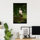 White Stork Poster (Thuiskantoor)