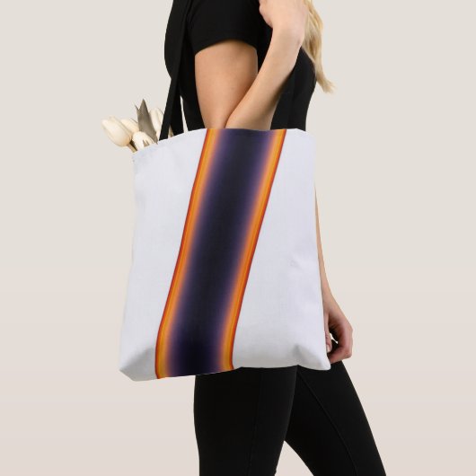 White Strepen Tote Bag (Dichtbij)