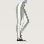 White Stripe Patroon Leggings<br><div class="desc">Een eenvoudig wit stroperpatroon.</div>
