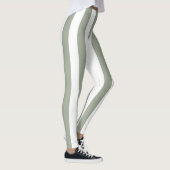 White Stripe Patroon Leggings (Rechts)