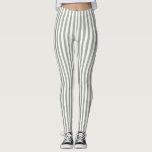 White Stripe Patroon Leggings<br><div class="desc">Een eenvoudig wit stroperpatroon.</div>