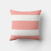 White Stripes Anna Jouw naam Cushion Sierkussen (Achterkant)