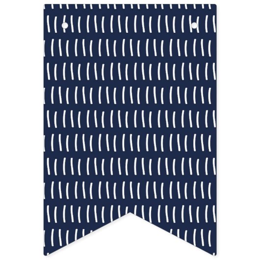 White Stripes Yellow And Blue Party Flags Vlaggetjes (Tweede vlag)