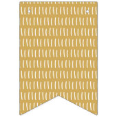 White Stripes Yellow And Blue Party Flags Vlaggetjes (Derde vlag)