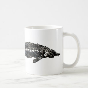White Sturgeon Gyotaku-40-item Koffiemok