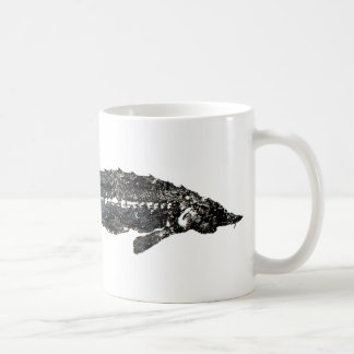 White Sturgeon Gyotaku-40-item Koffiemok