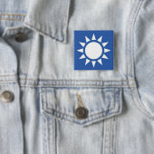 White Sun Button (In situ)