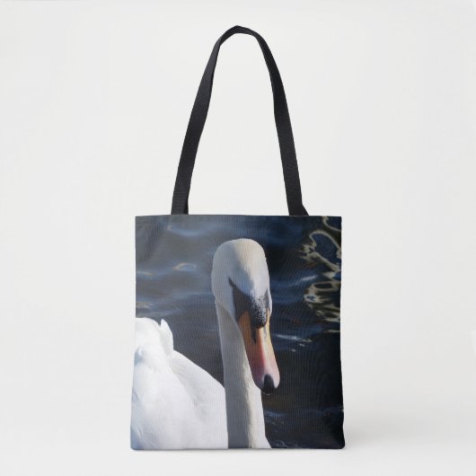 White Swan Canvas tas (Voorkant)