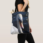 White Swan Canvas tas (Dichtbij)