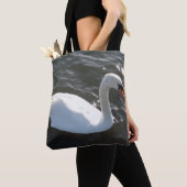 White Swan Canvas tas (Dichtbij)