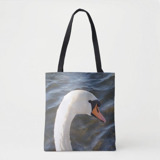 White Swan Canvas tas (Voorkant)