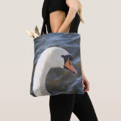 White Swan Canvas tas (Dichtbij)