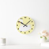 White Swan Design Ronde Klok (Huis)