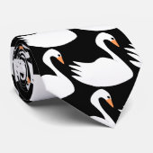 White Swan Design Stropdas (Opgerold)