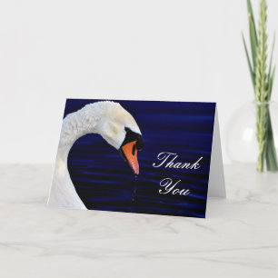 White Swan Drink Bedankkaart