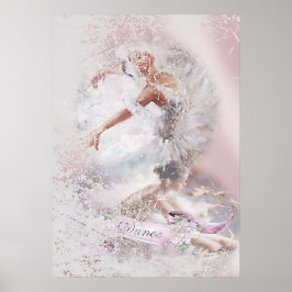 White Swan en Friend Poster