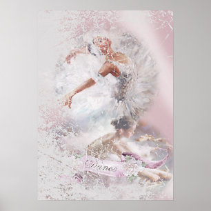 White Swan en Friend Poster