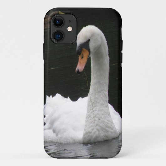 White Swan iPhone Case (Achterkant)