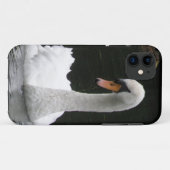 White Swan iPhone Case (Achterkant (horizontaal))
