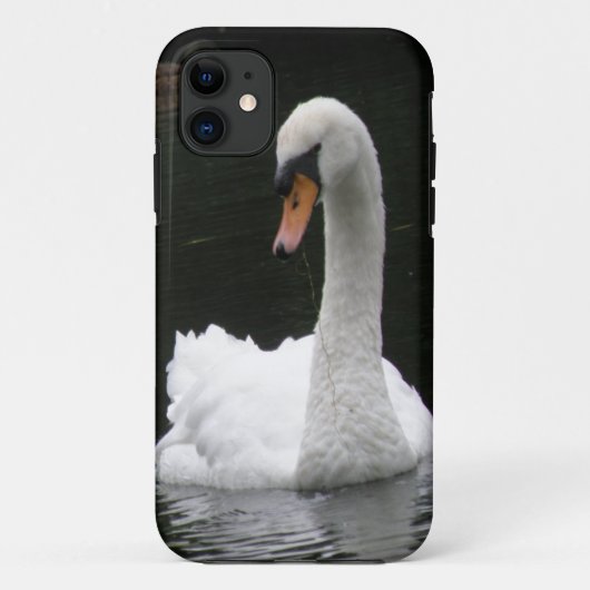 White Swan iPhone Case (Achterkant)