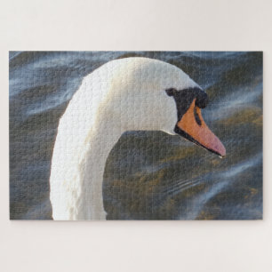 White Swan Jigzaag Puzzle Legpuzzel