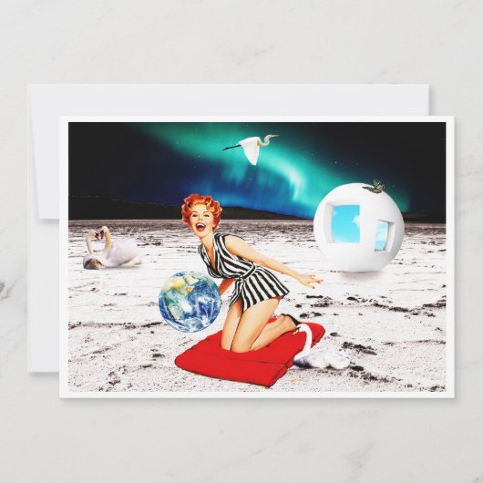 White Swan Kaart (Voorkant)