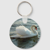 White Swan Key-keten Sleutelhanger (Voorkant)