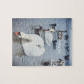 White Swan Legpuzzel (Horizontaal)
