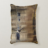 White Swan n Mallard Ducks Accent Pillow Kussen (Voorkant(Verticaal))